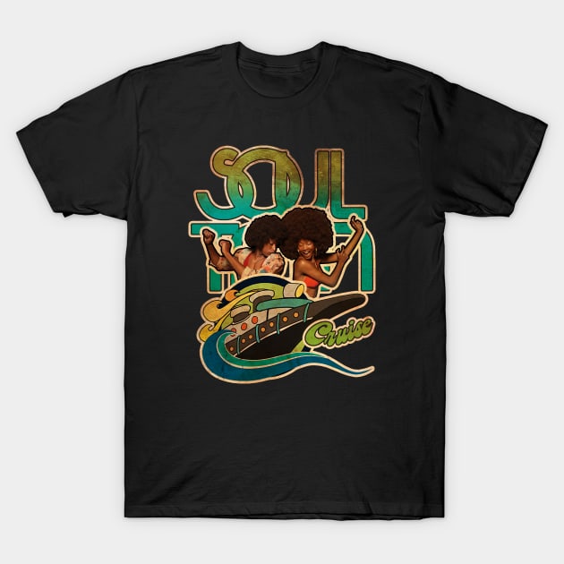 VINTAGE SOUL TRAIN CRUISE DANCE T-Shirt by asmokian